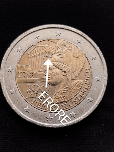 Lot austria 2 euro - au,