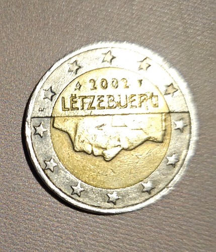 Moneta rara euro 2002 - da,