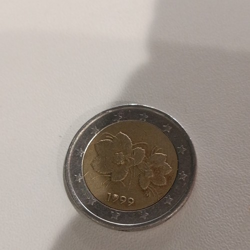 Moneta euro finlandia - moneta, 2