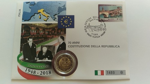 Euro numisbrief italia 2018 - numisbrief,