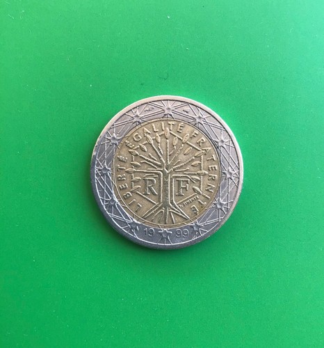 Moneta rara euro francia - moneta, 2