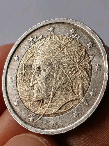 Moneta euro errore conio - errore, di