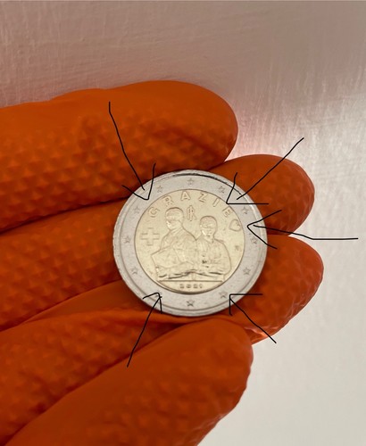 Moneta rara grazie medici - grazie,