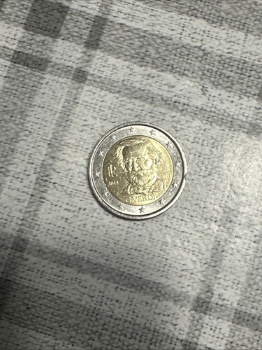 Moneta euro rara verdi - g,