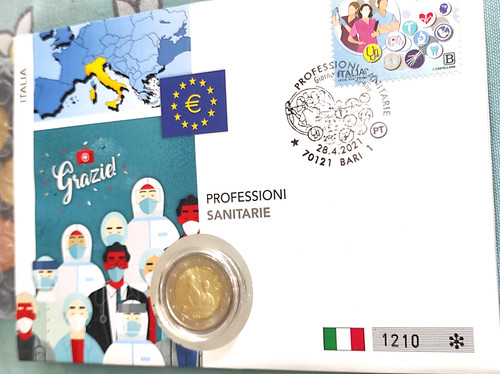 Euro numisbrief italia - 2,