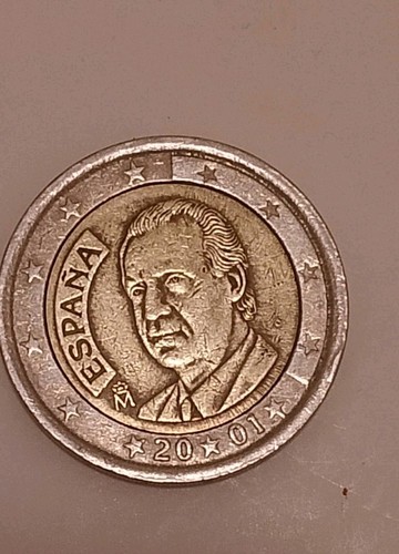 Moneta euro rara espana - moneta,