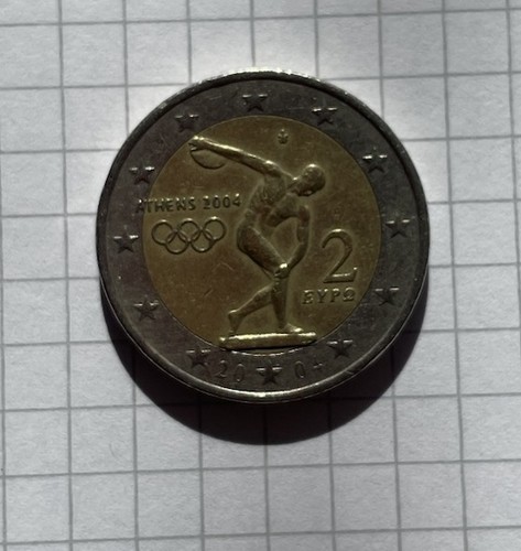 Moneta euro commemorativa - moneta,