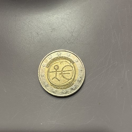 Moneta rara euro francese - moneta,