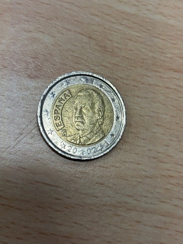 Moneta euro rara spagna - rara,