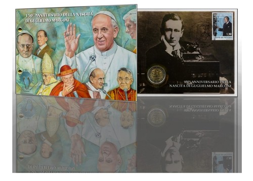 Euro numisbrief vaticano - 2,