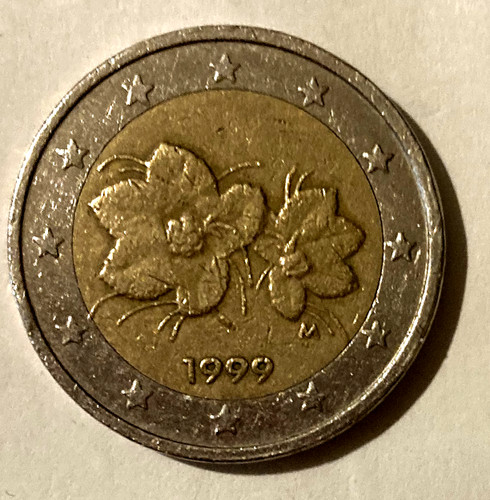 Moneta euro rara - da,