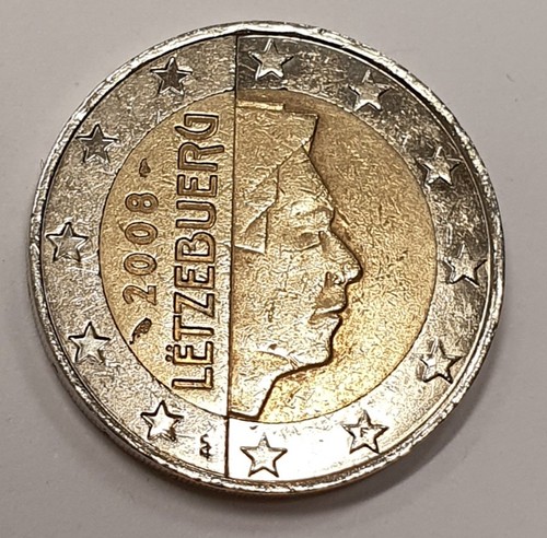 Moneta euro rara letzebuerg - 2,
