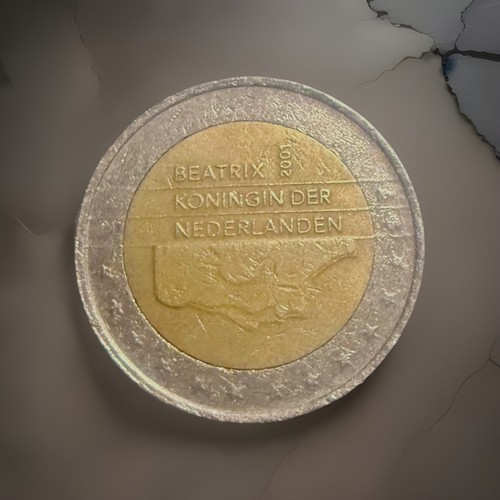 Moneta rara euro - da, beatrix