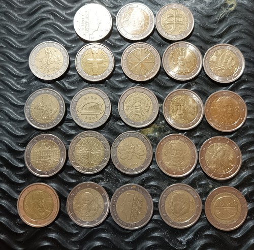 Euro commemorativi rari - 2,