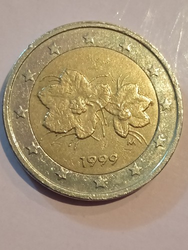 Moneta euro finlandia 1999 - moneta,