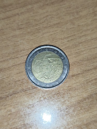 Moneta euro commemorativa - moneta,