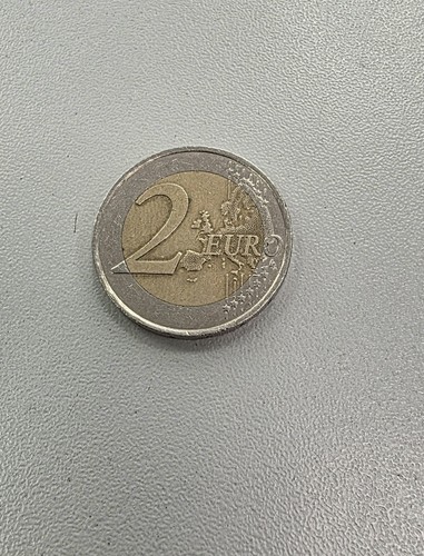 Moneta due euro - moneta, da
