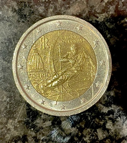 Moneta euro rara - rara, olimpiadi