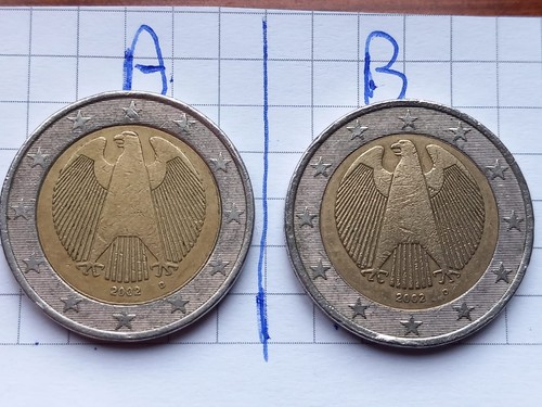 Rare monete euro - -, germania